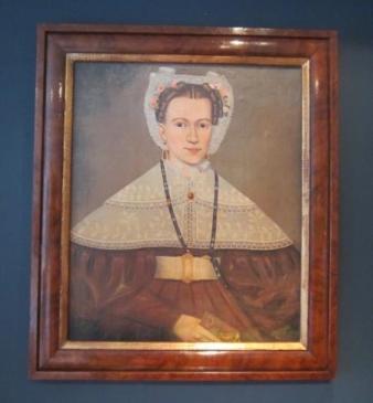 Pair of Early Victorian Oil Portraits of a Lady & Gent