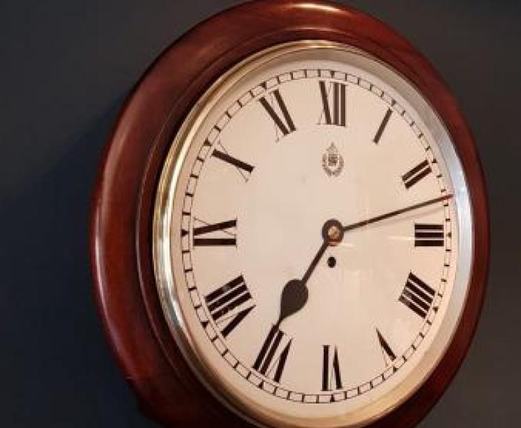 Antique RAF Fusse Dial Clock by Elliott - Image 1