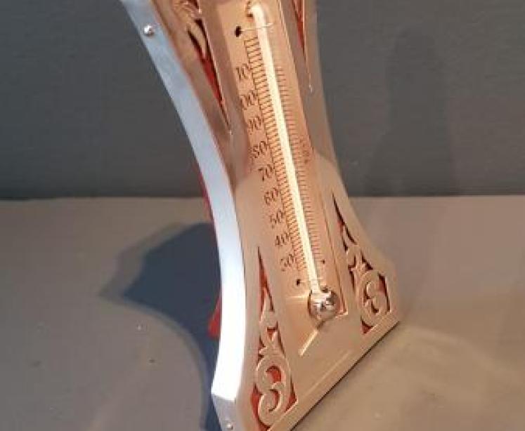 Silver Desk Top Thermometer - Image 6