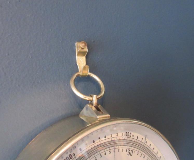 Antique Campaign Style London Marine Barometer - Image 4