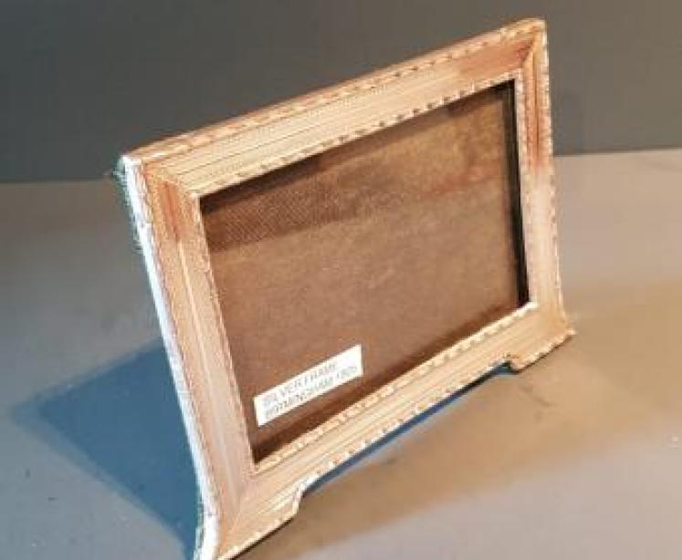 Edwardian Engraved Silver Photo Frame - Image 2