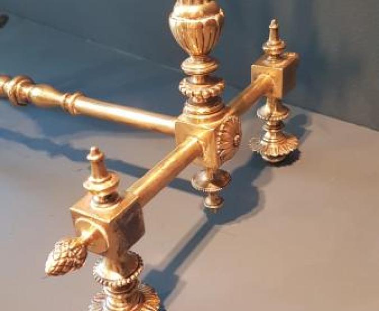 Superb Victorian Brass Dressing Table Mirror - Image 6