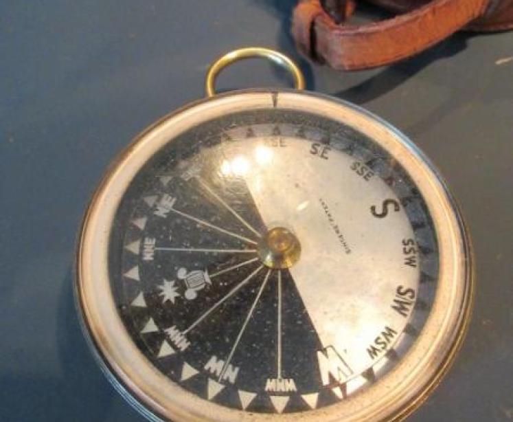 Victorian Negretti & Zambra Campaign Barometer & Compass - Image 2