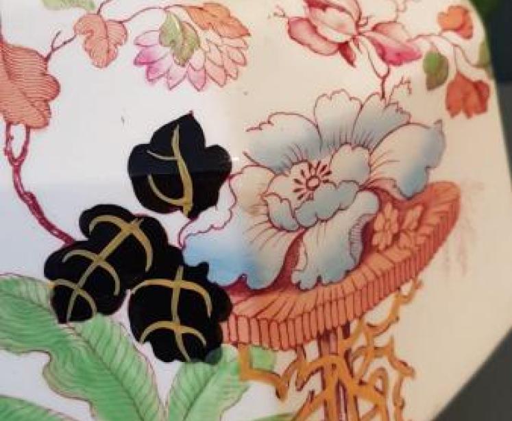 Impressive Antique Masons Ironstone Jug - Image 5