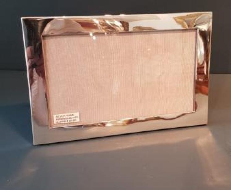 Mappin and Webb Antique Silver Photo Frame - Image 1