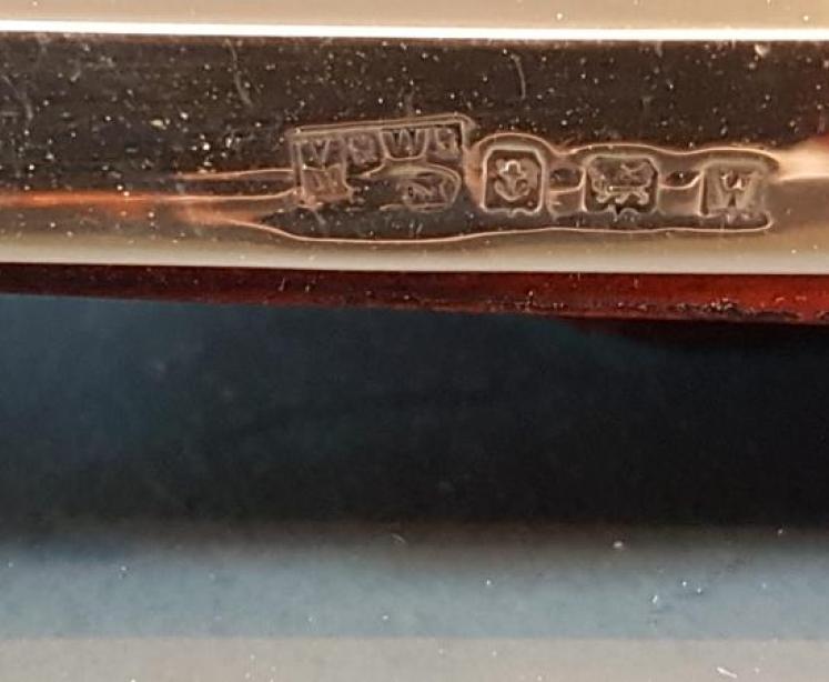 Mappin and Webb Antique Silver Photo Frame - Image 6