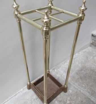 Antique Solid Brass Stick Stand