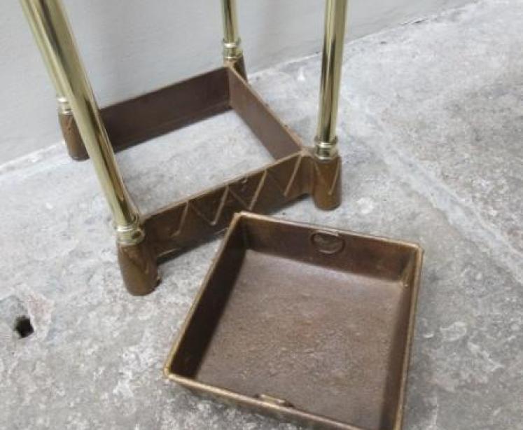 Antique Solid Brass Stick Stand - Image 5