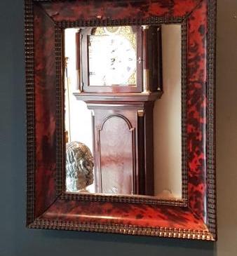 Superb George III Tortoiseshell Mirror