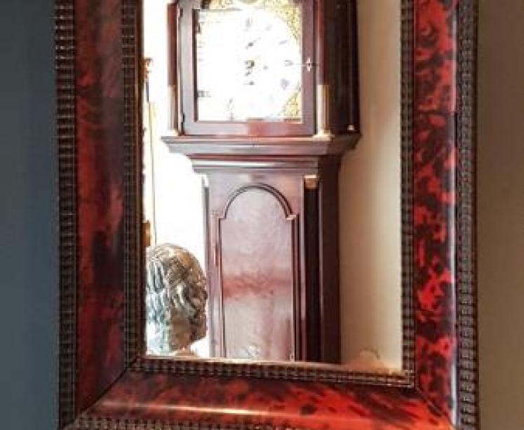 Superb George III Tortoiseshell Mirror - Image 1