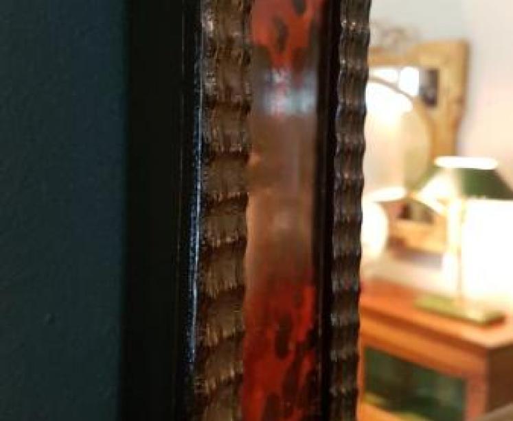 Superb George III Tortoiseshell Mirror - Image 3