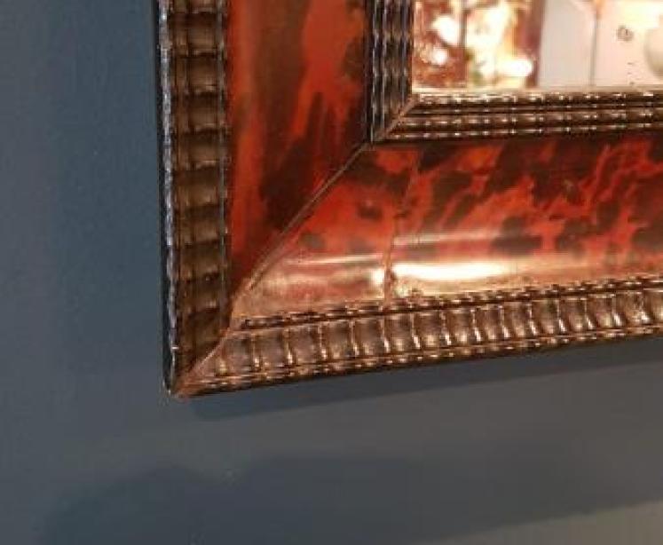 Superb George III Tortoiseshell Mirror - Image 5