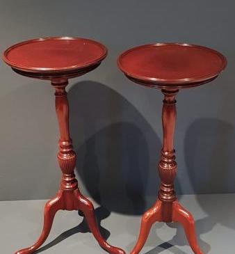 Matching Pair of Fine Quality Antique Wine Tables
