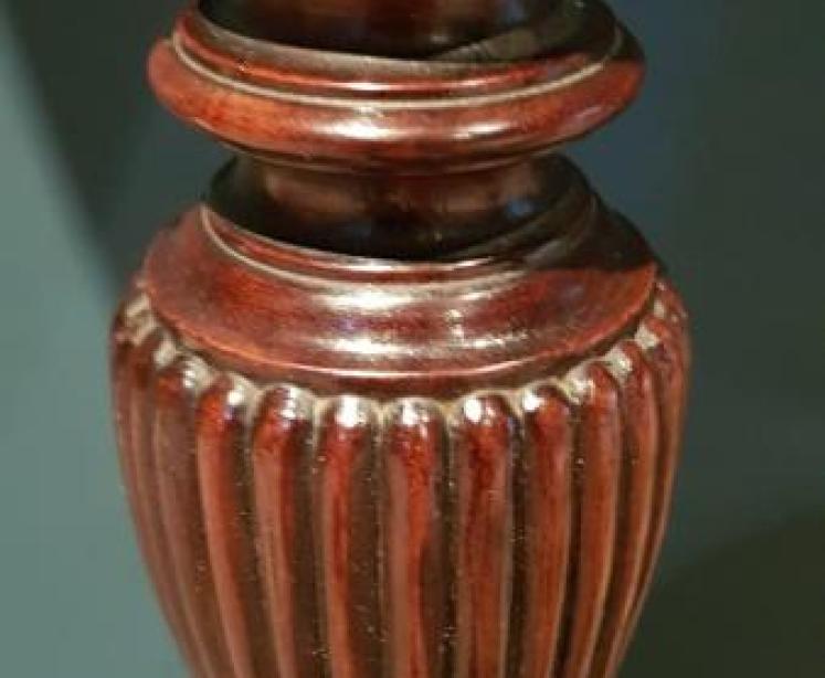 Matching Pair of Fine Quality Antique Wine Tables - Image 6