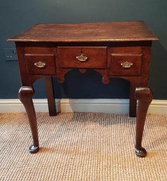 George II Oak Low Boy