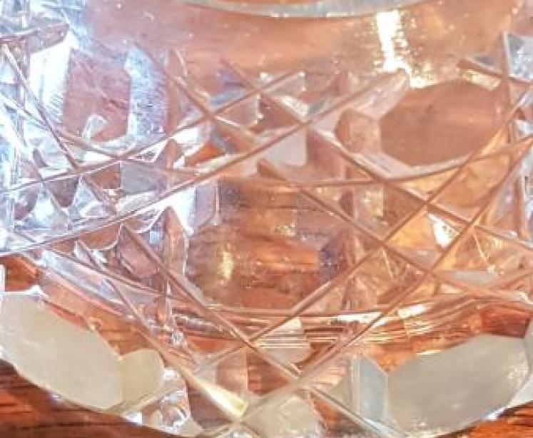 Pair of Silver Mounted Cut Crystal Scent Bottles - Image 5