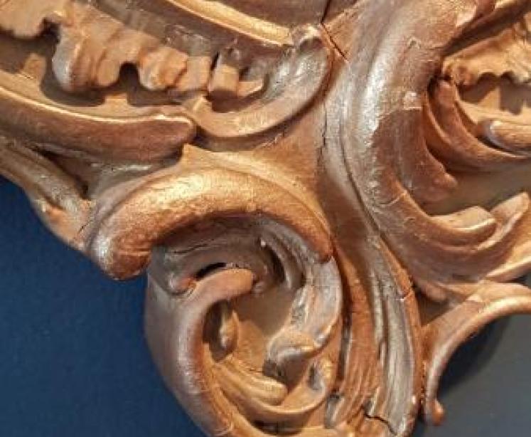 Victorian Timber Gilt Rococo Style Mirror - Image 4