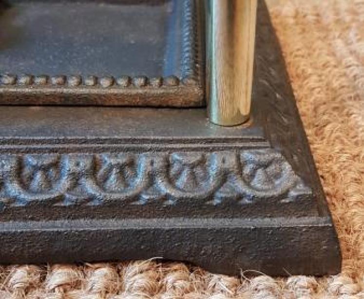 Superb Victorian Brass and Cast Iron Stick Stand  - Image 6
