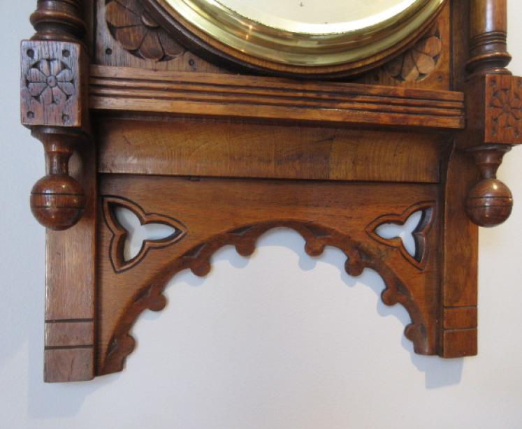 Superb Victorian Negretti & Zambra Hall Barometer - Image 4