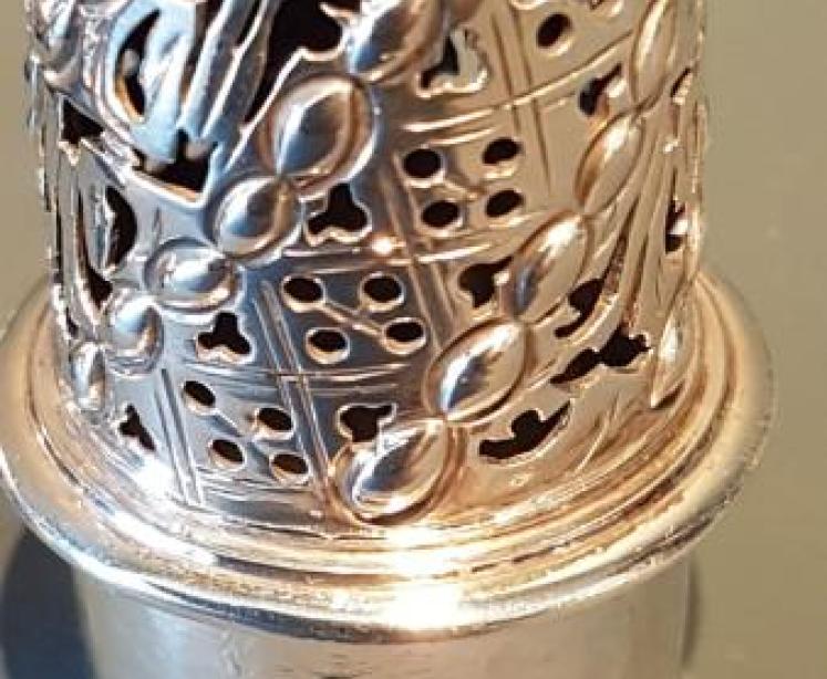 Fine George III Silver Sugar Castor - Image 3