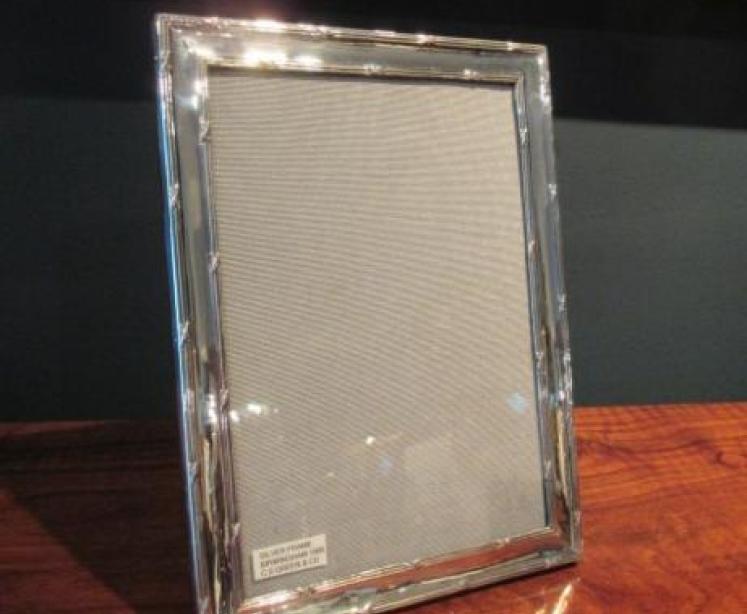 Large Edwardian Period Silver Photo Frame - Image 7