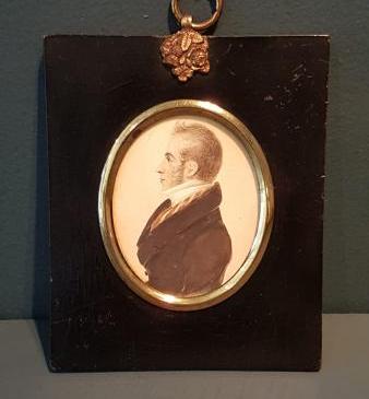 Early Victorian Miniature Portrait