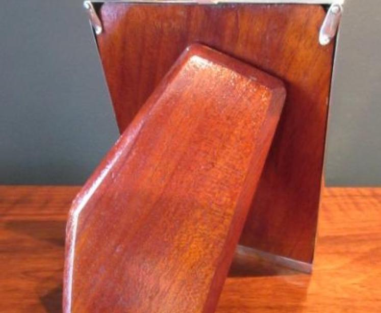 Large Edwardian Period London Silver Photo Frame - Image 6