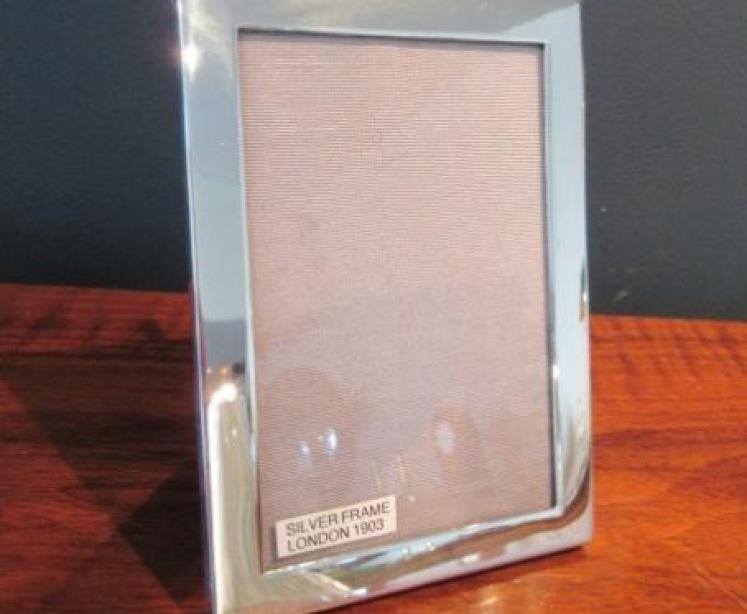 Edwardian Period Silver Photo Frame - Image 1