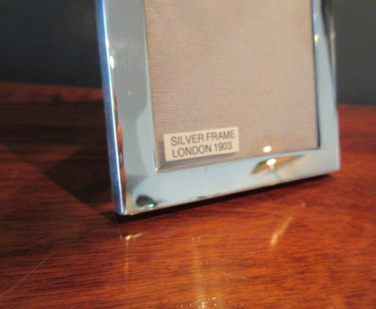 Edwardian Period Silver Photo Frame - Image 3