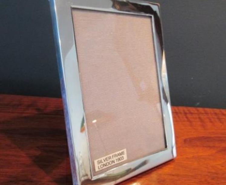 Edwardian Period Silver Photo Frame - Image 7