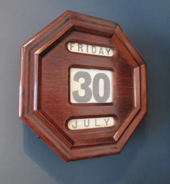Large Edwardian Period Perpetual Wall Calendar