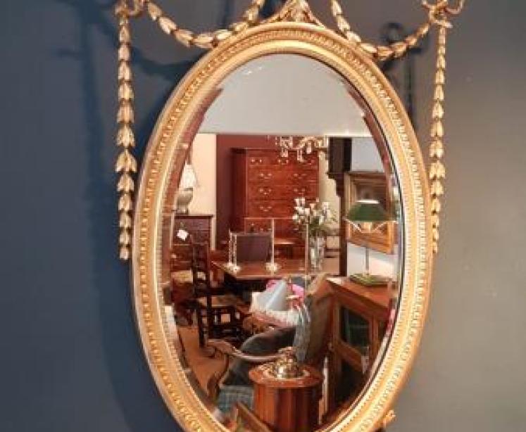 Superb Victorian Adams Style Mirror - Image 1