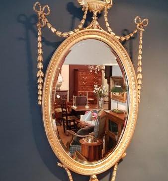 Superb Victorian Adams Style Mirror