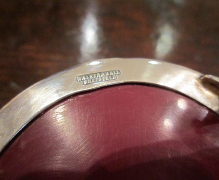 Superb Art Deco Silver & Guilloche Enamel Ring Box - Image 3