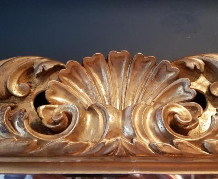 Superb Victorian Timber Gilt Mirror - Image 2