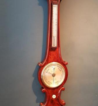 Early Victorian 6" Dial Barometer by Adie