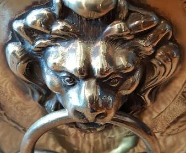 Victorian Brass Planter - Image 3