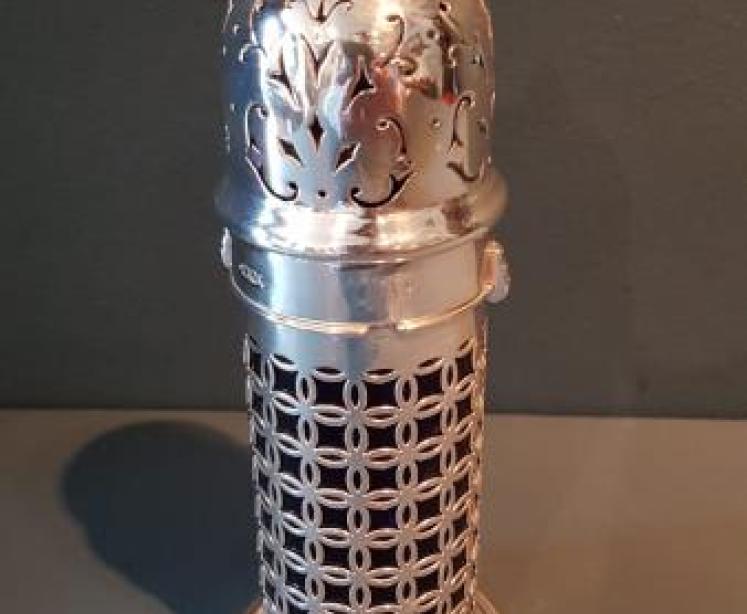 Victorian Silver Country House Sugar Castor - Image 1