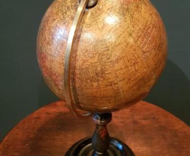 1920's Geographica 6" Paper Mache Globe - Image 2