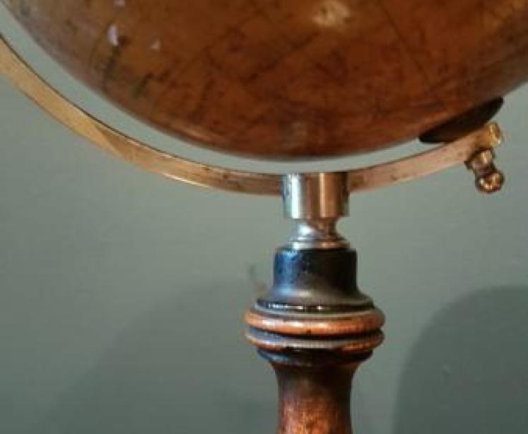 1920's Geographica 6" Paper Mache Globe - Image 4