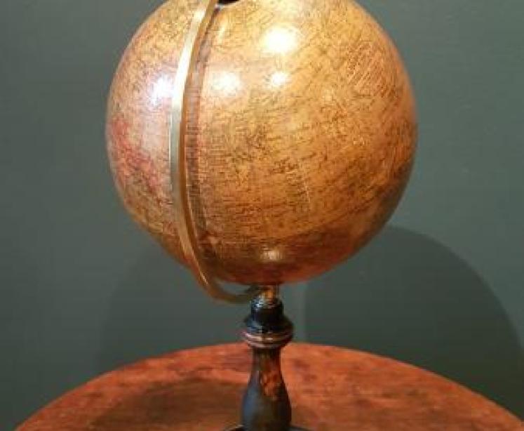 1920's Geographica 6" Paper Mache Globe - Image 6