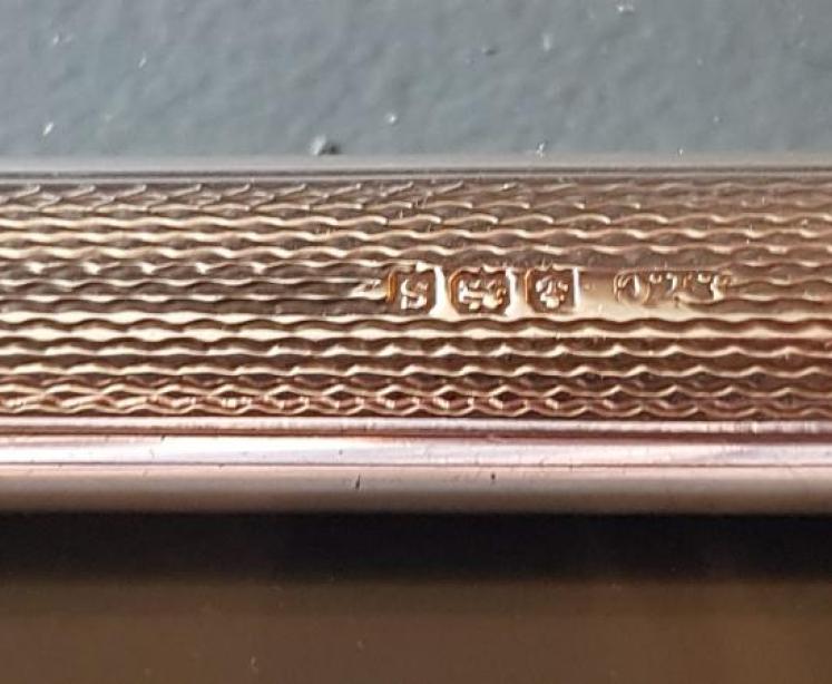 George V Folding Scissor in Silver Case - Image 4