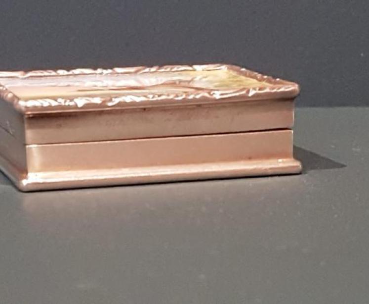 Superb Silver Enamel Match Box - Image 2