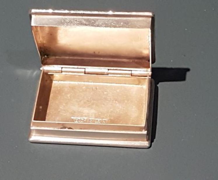 Superb Silver Enamel Match Box - Image 4