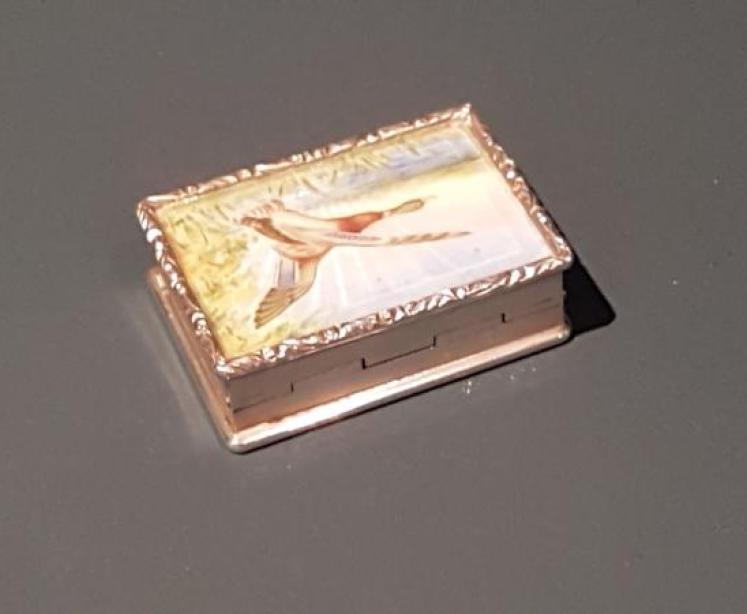 Superb Silver Enamel Match Box - Image 5