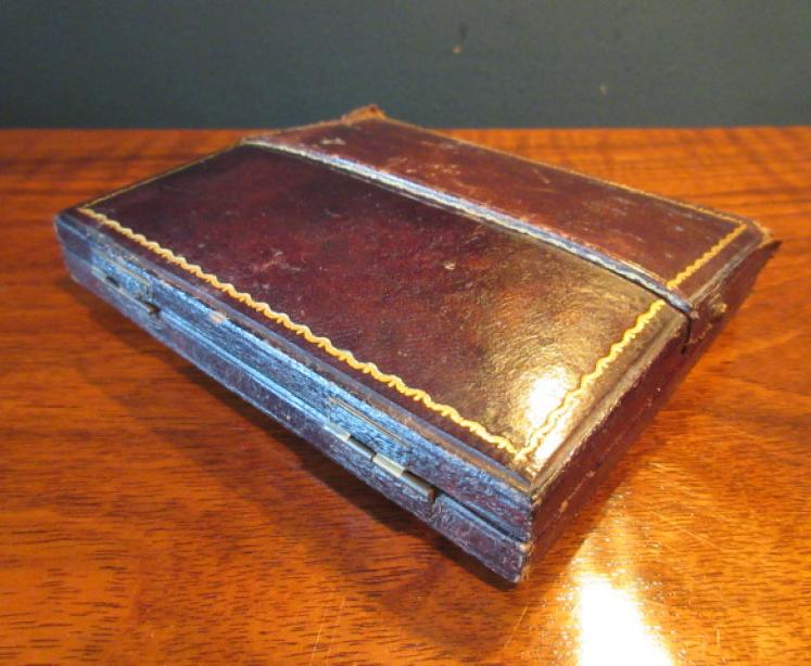 Antique Miniature Portrait in Original Case - Image 4