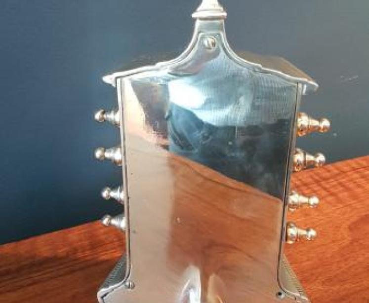 Superb Antique Brass Perpetual Desk Calendar by Tonks - Image 3