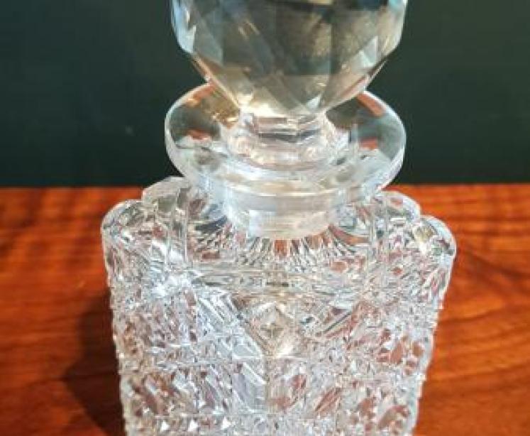 Victorian Silver Plate and Cut Crystal Three Bottle Tantalus - Image 5