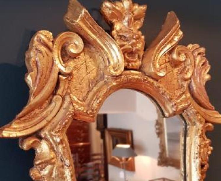 Victorian Timber Gilt Mirror - Image 4
