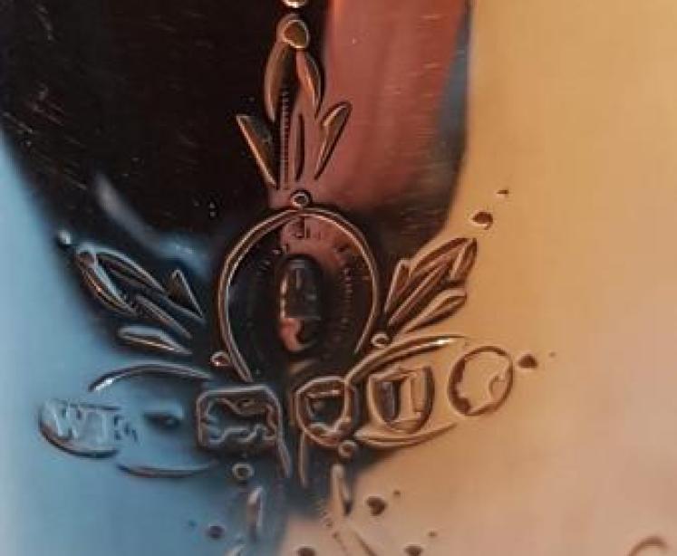 Victorian Engraved Silver Christening Mug - Image 4